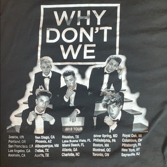 Long sleeve why don’t we merchandise - Picture 2 of 2
